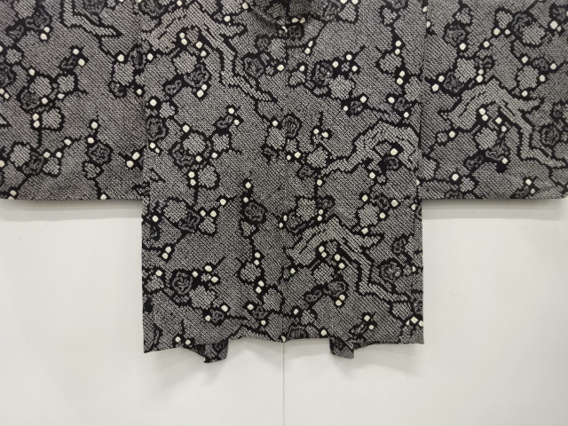 JAPANESE HAORI / ALL SHIBORI / ABSTRACT FLOWER